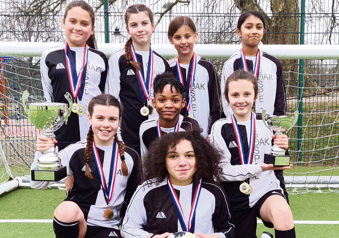 Gospel Oak Girls Football Team