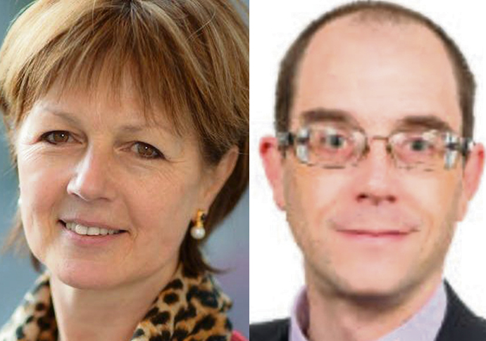 Rachael Robathan and David Boothroyd