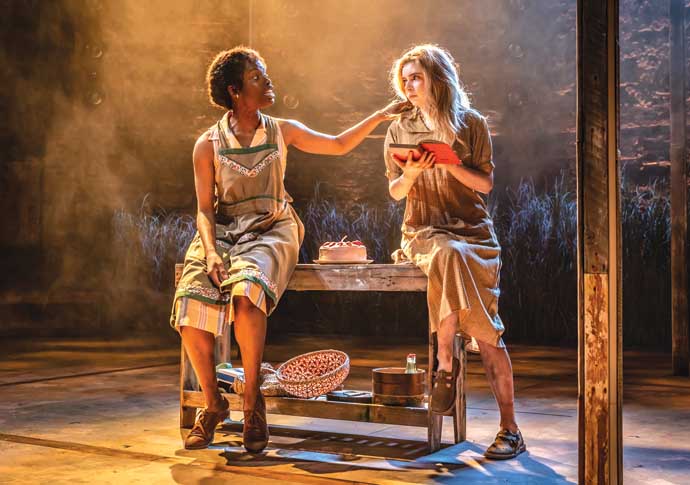 Abiona Omonua and Eleanor Worthington-Cox - The Secret Life of Bees - Photo Credit Marc Brenner (3)