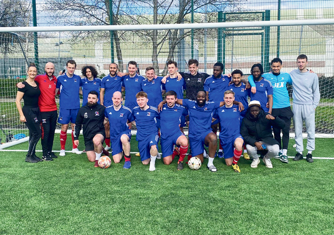 United seal promotion in style Camden and Islington United men's first-team new