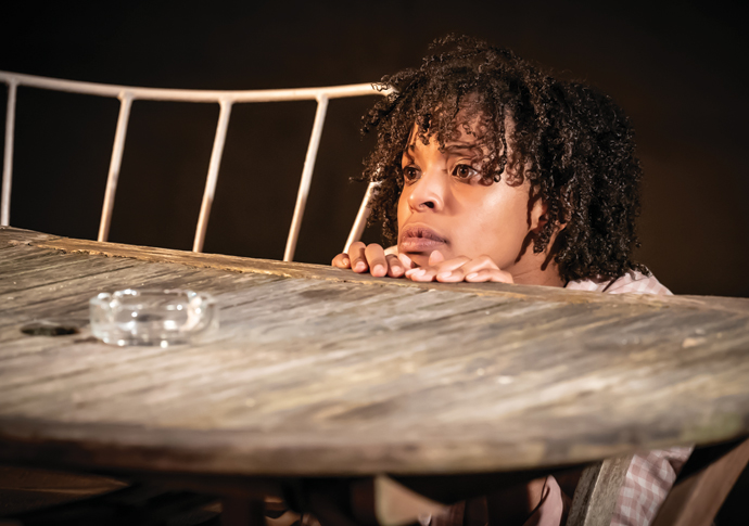 Review: Sea Creatures, at Hampstead Theatre Downstairs Grace Saif in Sea Creatures credit Marc Brenner