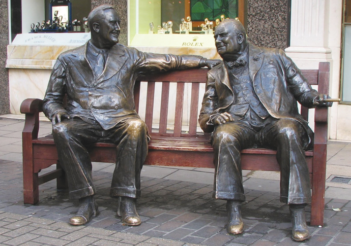 Harrington_The Allies sculpture