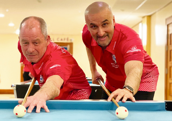Tony Stevens and Shaz Khan