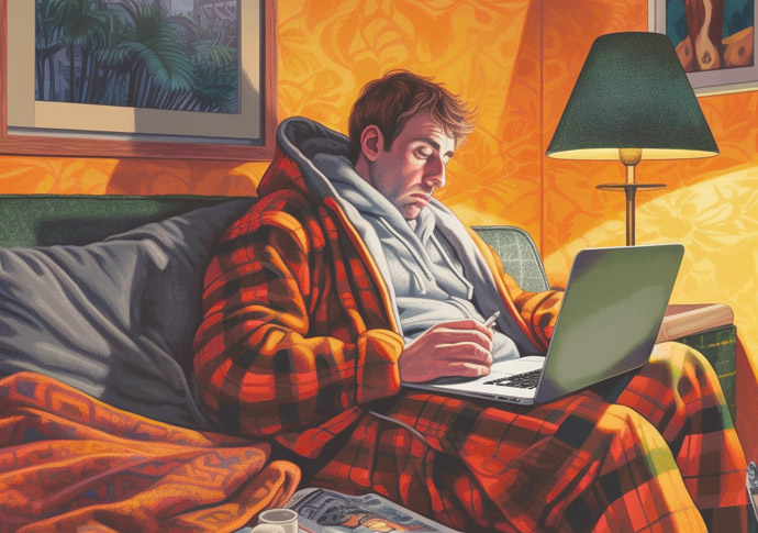 Harrington_FancyFancy_a_council_worker_remotely_on_the_sofa_with_a_laptop_