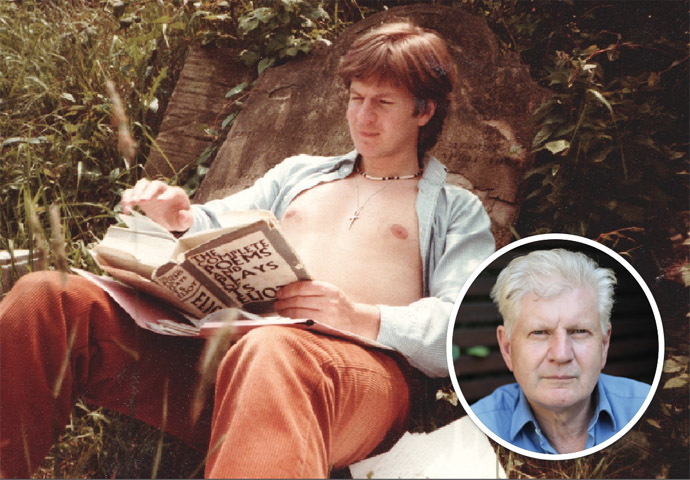 Jeremy Worman in 1977 and recent