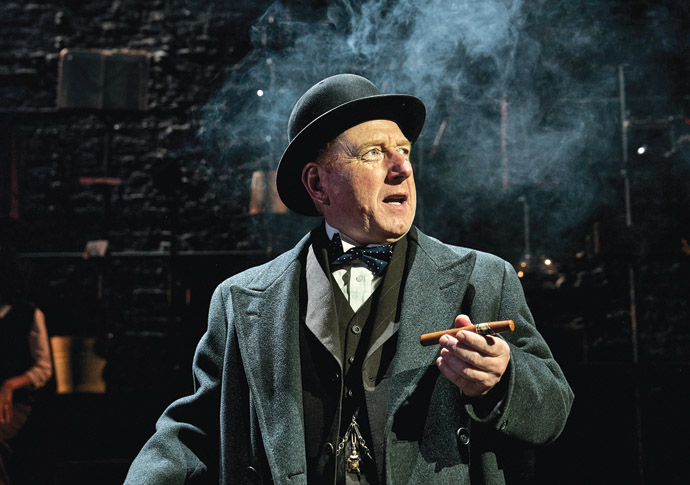 Review: When Winston Went to War with the Wireless, at Donmar Warehouse Adrian Scarborough photo Manuel Harlan