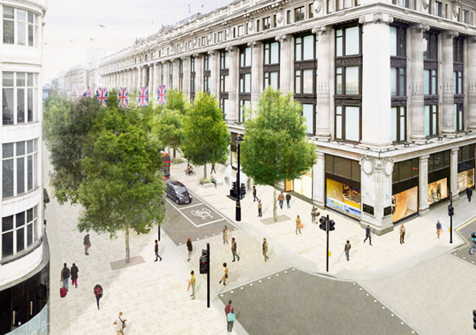 ‘Oxford Street district’ prepares for its latest face-lift Oxford Street vision