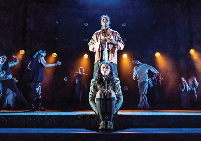 Review: Romeo and Juliet, at Almeida Theatre Toheeb Jimoh and Isis Hainsworth Credit Marc Brenner