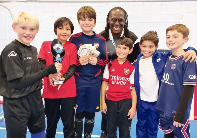 Ready money! Cash Cup gets go-ahead for return Newtown U10s(1)