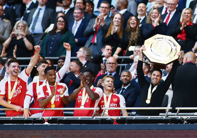 FA Community Shiled Final - Arsenal v Manchester City - Wembley Stadium