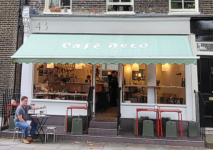 How the stars have aligned at Café Deco Cafe deco