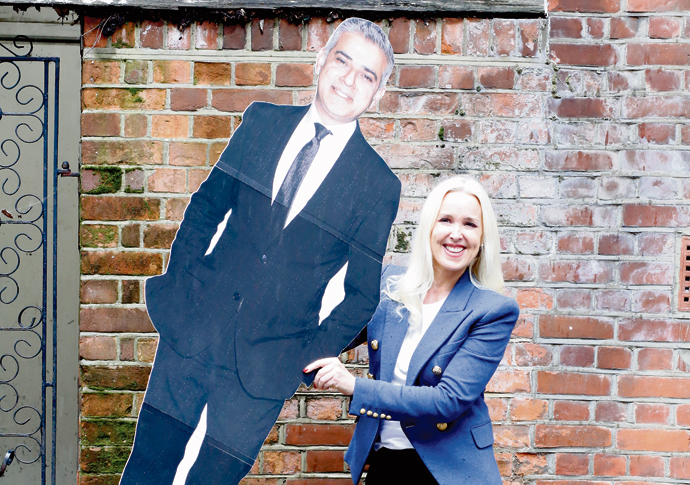 Julie Redmond and and Sadiq