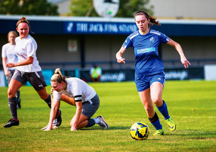 Underdogs taste magic of the FA Cup Camden Town WFC new signing Jordyn Galway – credit Maren Farra @maren