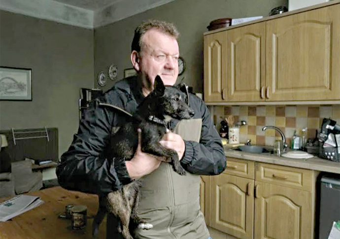 Dave Turner as pub landlord TJ Ballantyne in The Old Oak_photo Joss Barratt_Sixteen Films copy