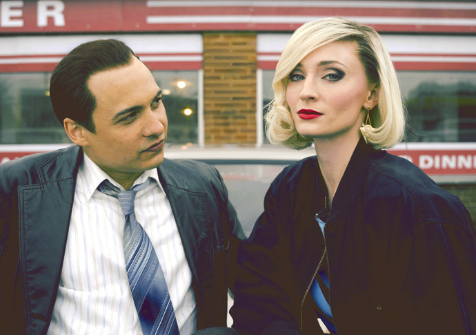 Harrington_Sophie Turner as Joan Hannington alongside Frank Dillane as Joan’s husband Boisie