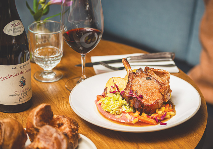 Farm-to-fork philosophy at Soho’s Sussex Pork at table_credit Nic Crilly-Hargrave