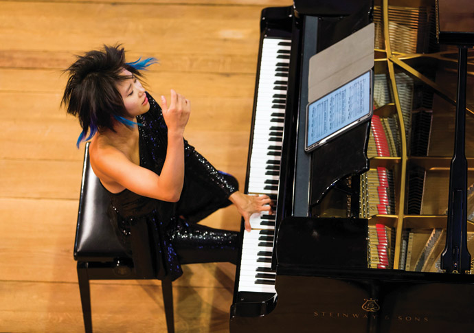 Michael White’s classical news: Yuja Wang and David Hockney; Picture a Day Like This; King Arthur; Vikingur Olafsson; Madeleine Mitchell Yuja Wang 2018_credit GeoffroySchied