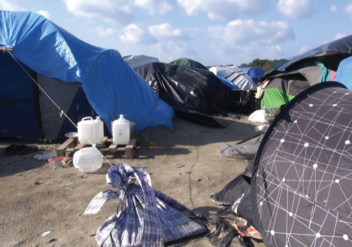 Calais Jungle Photo credit_VOA_ Nicolas Pinault