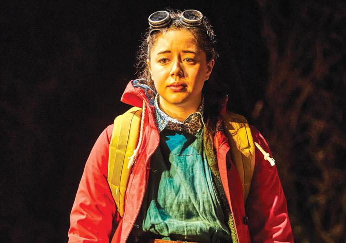 Review: The Ocean at the End of the Lane, at Noel Coward Theatre Millie Hikasa in The Ocean at the End of the Lane photo Brinkhoff-Moegenburg