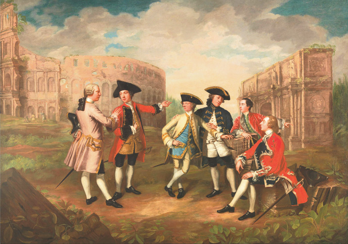 Katharine Read British Gentlemen in Rome Google Art Project
