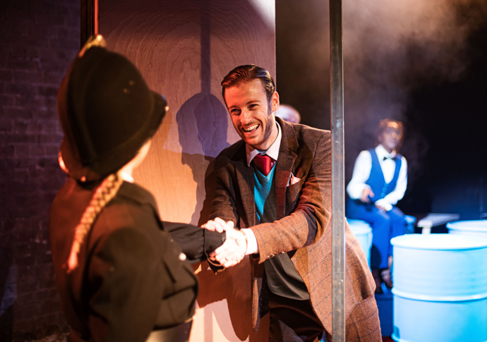 Review: Trueman and the Arsonists, at Roundhouse Studio Theatre Trueman Low Res-20 Adam Owers as Trueman