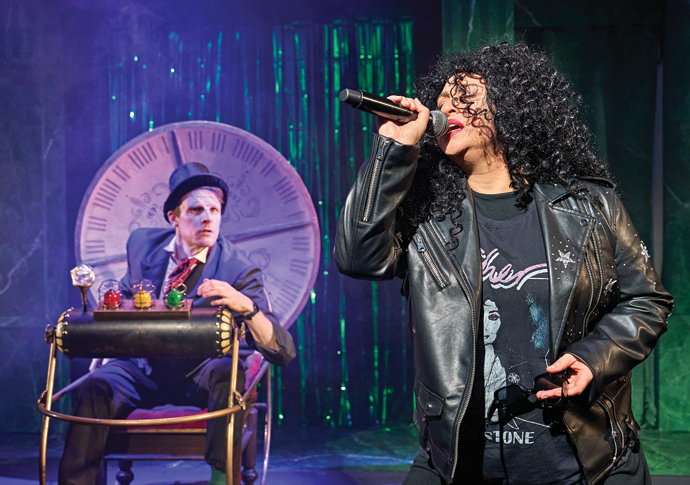 Review: The Time Machine – A Comedy, at Park 200 Dave Hearn and Amy Revelle - The Time Machine - Manuel Harlan