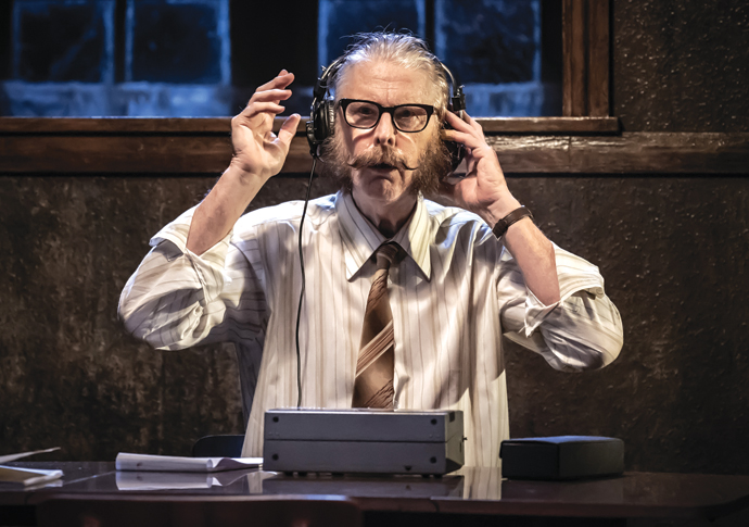 Review: The Enfield Haunting, at Ambassadors Theatre David Threlfall in The Enfield Haunting Photo by Marc Brenner