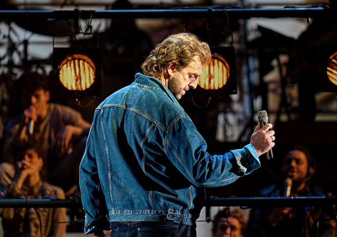 Review: Just For One Day, at Old Vic Theatre Craige Els (Bob) in Just For One Day at The Old Vic 2024