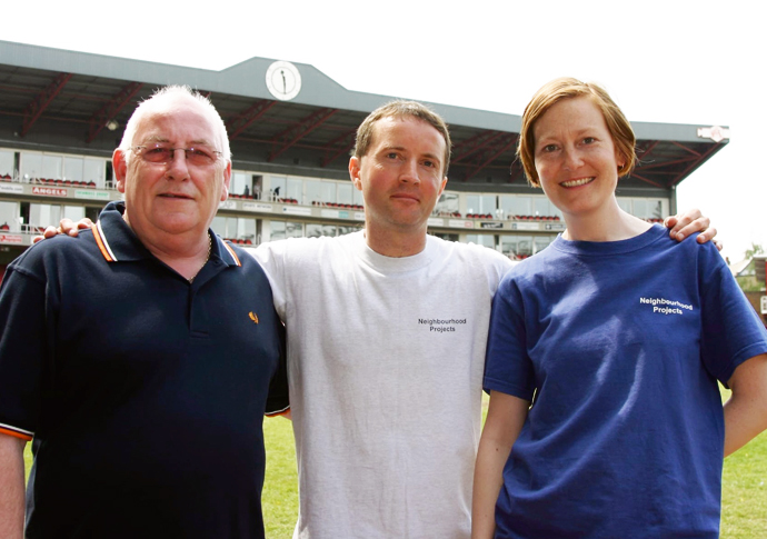 Matchday to celebrate pioneer Sid Sid Hayes PHOTo Catherine Etoe