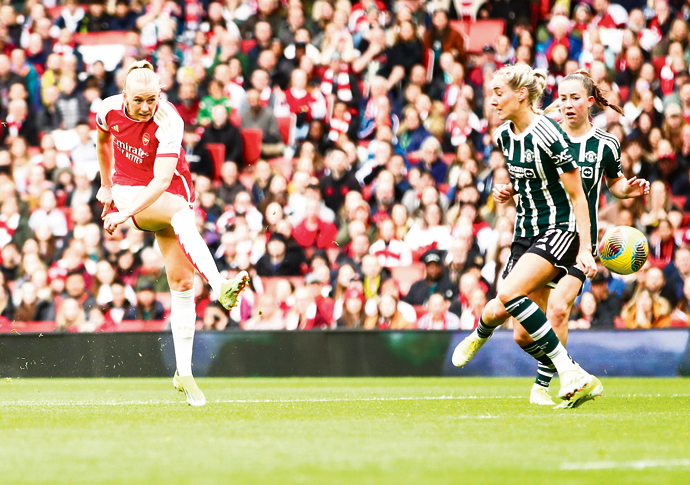 Barclays FA Womens Super League - Arsenal v Manchester United - Emirates Stadium