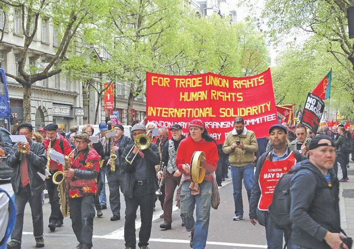 May day march