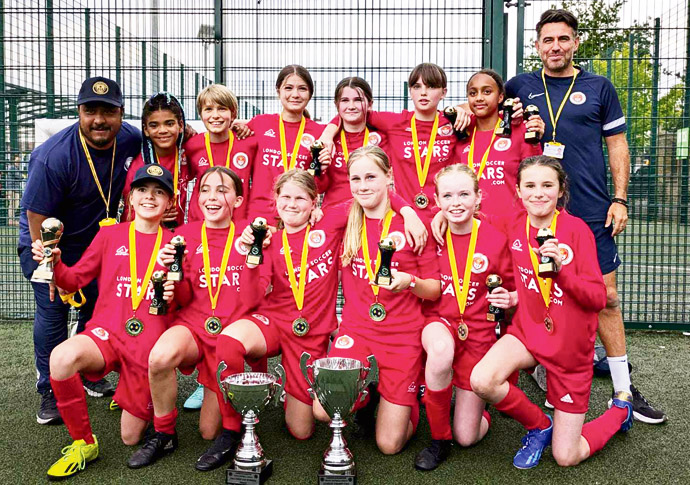 Treble! LSS shine in debut campaign LSS Under-12s image1