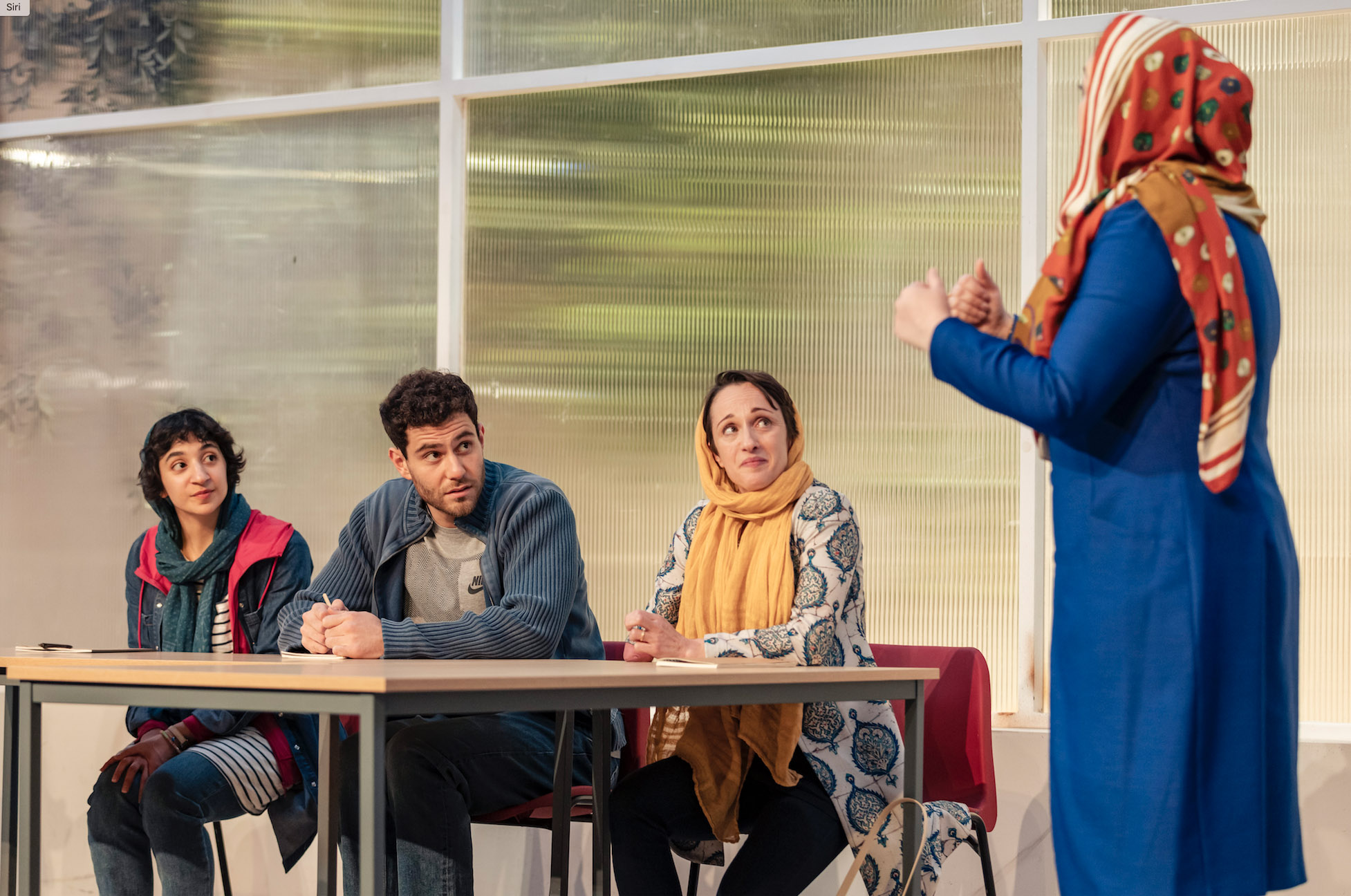 Sara Hazemi, Nojan Khazai, Nadia Albina and Lanna Joffrey in English in English_photo Robert Davenport copy