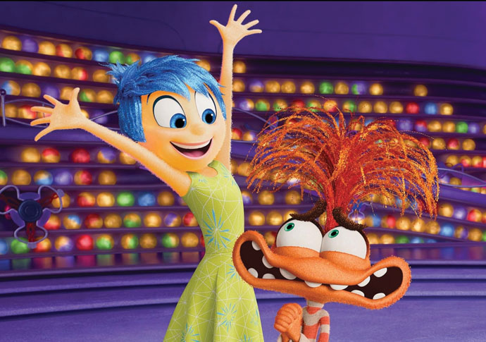 The life of Riley in Inside Out 2 Amy Poehler and Maya Hawke in Inside Out 2_credit Disney-Pixar