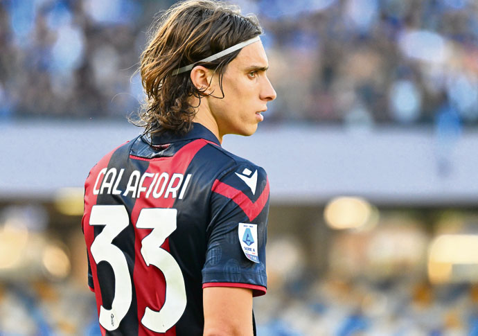 Calafiori ready to join Arsenal Italian Serie A Championship 2023-2024 Napoli - Bologna