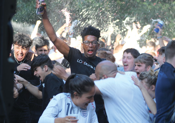 Harrington: Some people used to drink beer Russell Square_goal ecstasy 5597