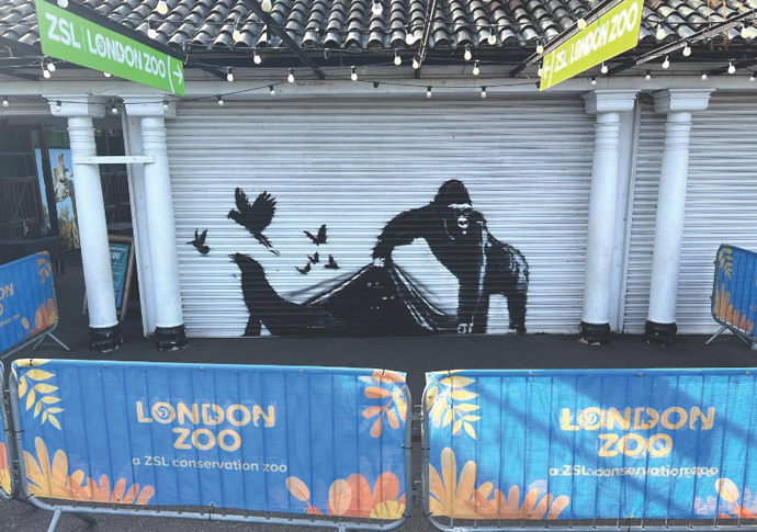 Banksy zoo