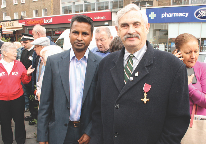Harrington: Remember Roger and his determination for Far East prisoners of war recognition Roger Robinson