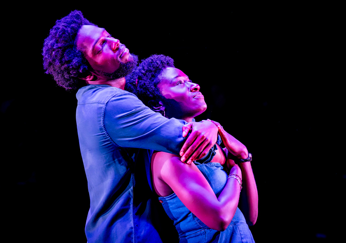 Tosin Cole (Dre) Heather Agyepong (Des) (c) Marc Brenner
