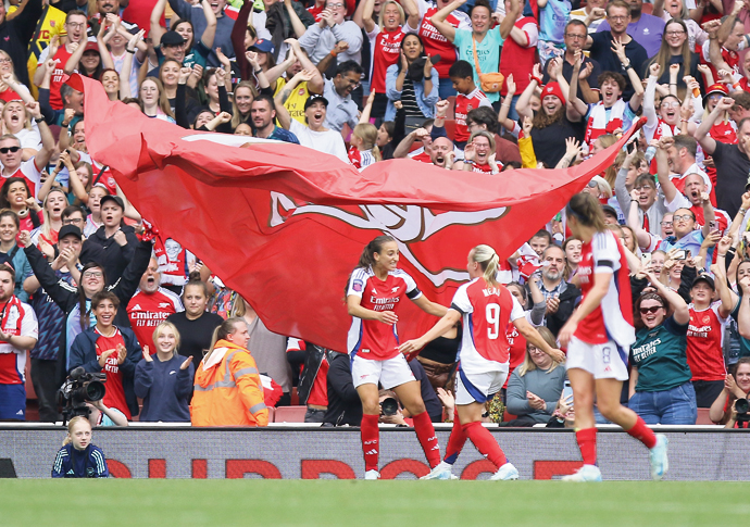 Barclays Womens Super League - Arsenal v Manchester City - Emirates Stadium