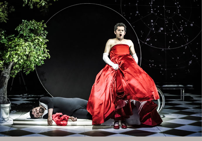 Michael White’s classical news: Choral concerts; Britten’s Dream; Sir Andras Schiff; James MacMillan Classical_Richard Burkhard as Bottom and James Way as Flute_photo Craig Fuller