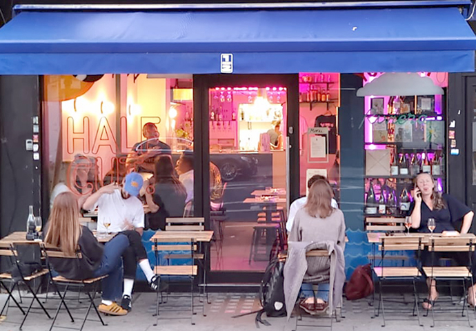 Half Cut Market – a seriously fun place Half Cut Market in York Way