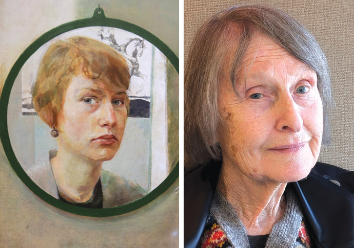 Valerie Wiffen self-portrait