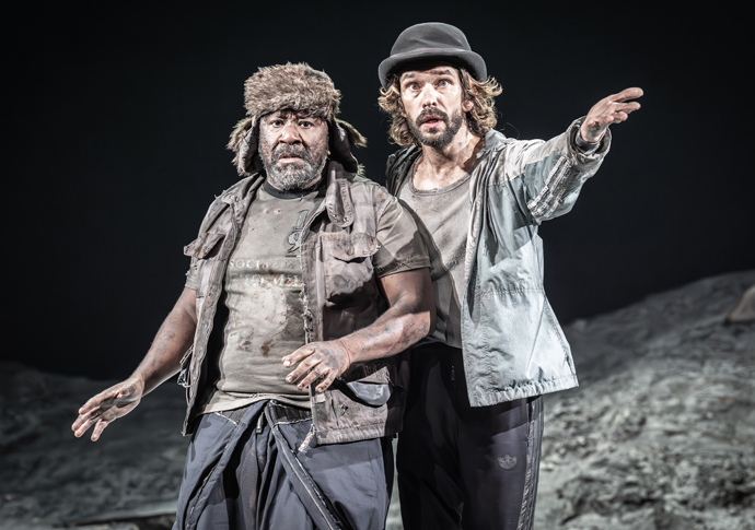 Waiting for Godot_Lucian Msamati and Ben Whishaw_Photo Marc Brenner