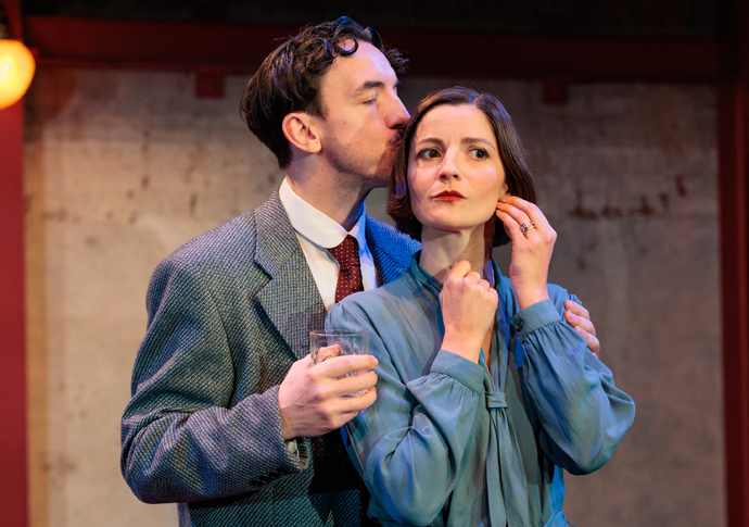 Review: The Forsyte Saga, at Park Theatre Jamie Wilkes FloraSpencer-Longhurst - credit Mitzi de Margary