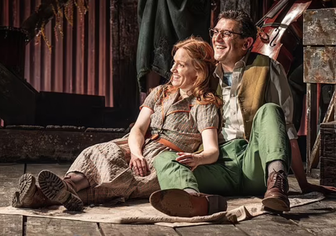 Review: The Curious Case of Benjamin Button, at Ambassadors Theatre Benjamin Button 2_credit Marc Brenner