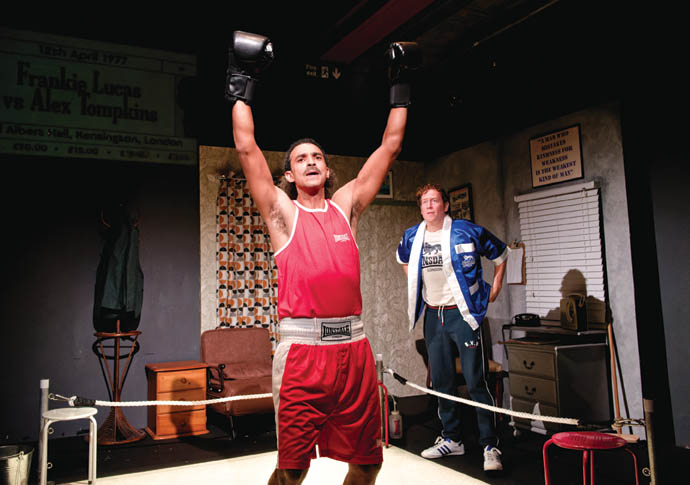 Review: Going for Gold, at Park 90 Jazz Lintott and Nigel Boyle photo James Potter