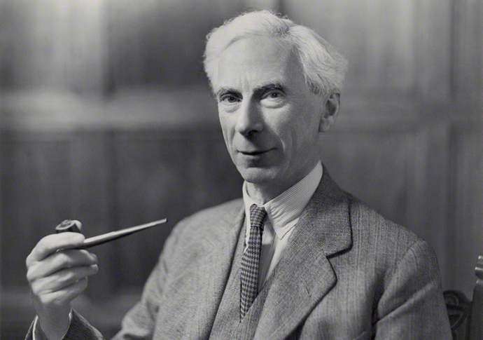 NPG x84663; Bertrand Arthur William Russell, 3rd Earl Russell by Bassano