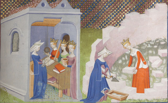 Medieval Women_Christine de Pizan, The Book of the City of Ladies © British Library