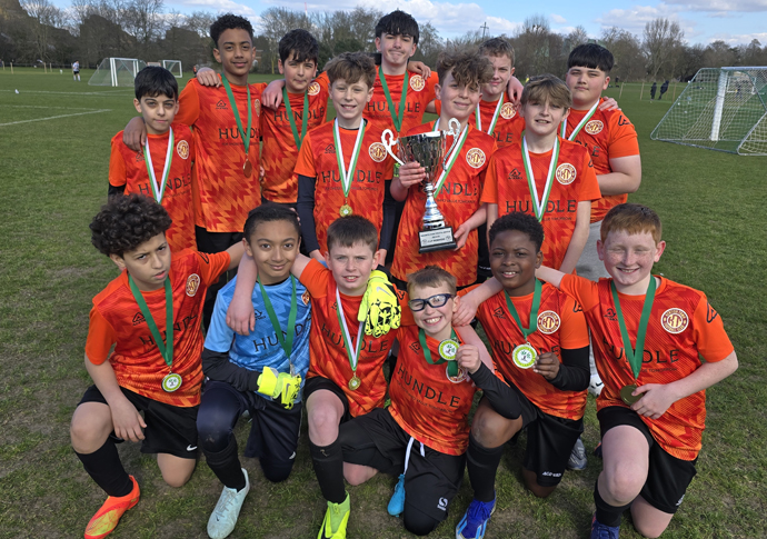 Kentish Town U13s Cup Winners